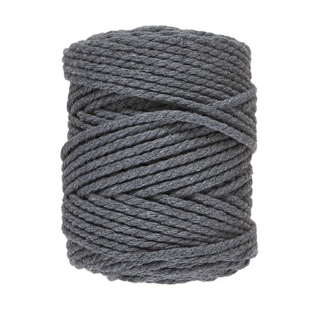 Macramé 10 - Grafiet Grijs - 5 mm