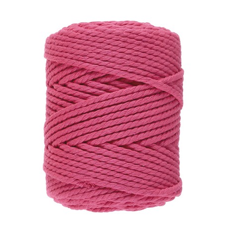Macramé 10 - Fuchsia - 5 mm