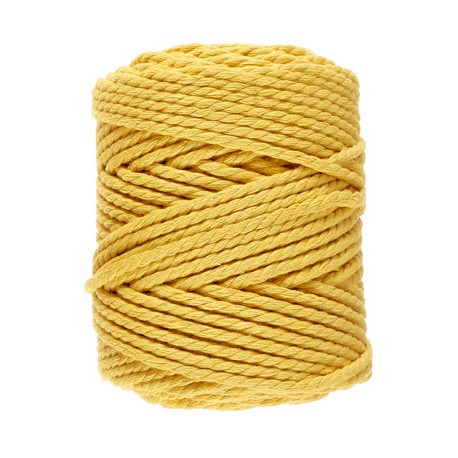 Macramé 10 - Geel - 5 mm