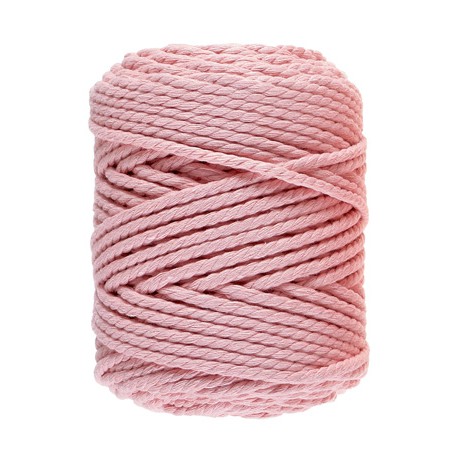 Macramé 10 - Licht Roze - 5 mm