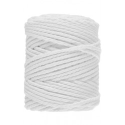 Macramé 10 - Wit - 5 mm