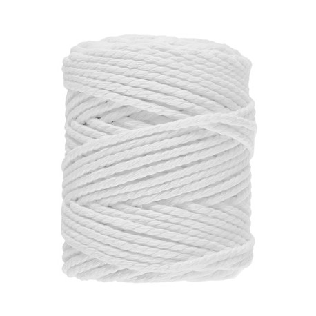 Macramé 10 - Wit - 5 mm