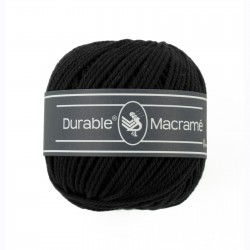 Durable Macramé - Zwart (325)