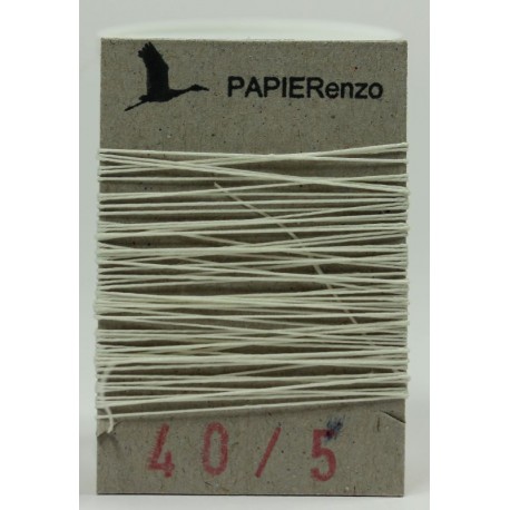 linnen draad No. 25 - wit (5 meter) 