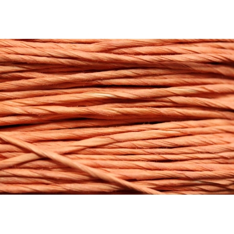 Papiergaren "Normaal" 15 meter - oranje/roze (027) 